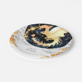 チャイルズエンチャントドラゴン誕生日 ペーパープレート (アングル)