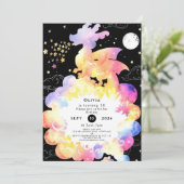 チャイルズエンチャントドラゴン誕生日 招待状 (スタンド正面)