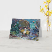 チャイルズオンザショア，ジャヴェア | ホアキン・ソロラ カード (黄色い花)