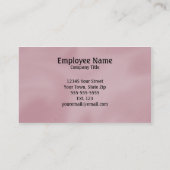 チャイルズダンススタジオの名刺 名刺 (裏面)