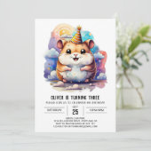 チャイルズハムスターファンランド誕生日 招待状 (スタンド正面)