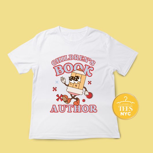 チャイルズブック作家ユニセックスGroovy Tシャツ