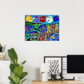 チャイルズプラデッツ宇宙シャトルワールド海ビーチ ポスター (ホームオフィス)