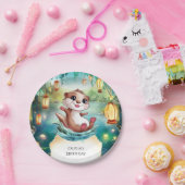 チャイルズマジカルオッター誕生日 ペーパープレート (パーティー)