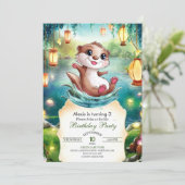 チャイルズマジカルオッター誕生日 招待状 (スタンド正面)