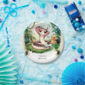 チャイルズマジカルスネーク誕生日 ペーパープレート (パーティー)