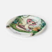 チャイルズマジカルスネーク誕生日 ペーパープレート (アングル)