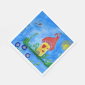 チャイルドお洒落イラストレーション紙ナプキンス スタンダードランチョンナプキン (角)