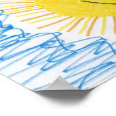 チャイルドアートをポスターに! ポスター (角)