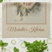 チャイルドイエズオータムフローラ キッチンタオル (折り畳み)