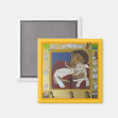 チャイルドイエズグッドシェパード マグネット (正面/裏面)