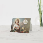 チャイルドイエズス聖体拝領の第一聖餐式 招待状 (正面)