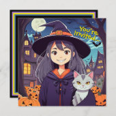 チャイルドウィッチパーティの招待状 招待状 (正面/裏面)