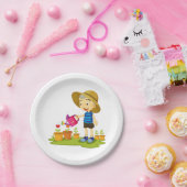 チャイルドウォーターリングプラントガーデン紙プレート ペーパープレート (パーティー)