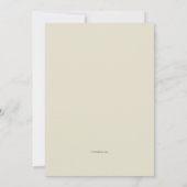 チャイルドエンジェルピンクお祝いの発表 案内状 (裏面)