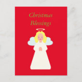 チャイルドエンジェル(ハート翼とハロー) シーズンポストカード (正面)