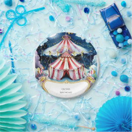 チャイルドエンチャントサーカス誕生日 ペーパープレート