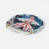 チャイルドエンチャントサーカス誕生日 ペーパープレート (アングル)