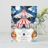 チャイルドエンチャントサーカス誕生日 招待状 (スタンド正面)