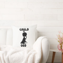 チャイルドオブゴッドバイブル引用文 クッション