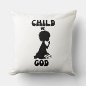 チャイルドオブゴッドバイブル引用文 クッション (正面)