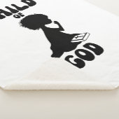 チャイルドオブゴッドバイブル引用文 シェルパブランケット (3/4)