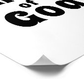 チャイルドオブゴッドブラックはっきりしたフォント引用文 ポスター (角)