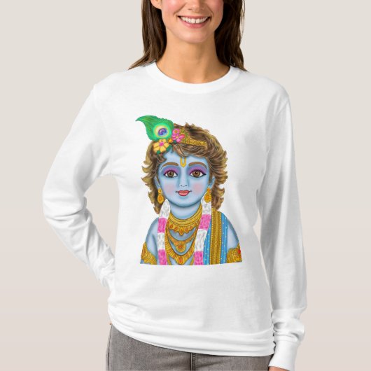 チャイルドクリシュナTシャツ Tシャツ (正面)