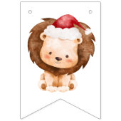 チャイルドクリスマスバースデーパーティー バンティングフラッグ (第2の旗)