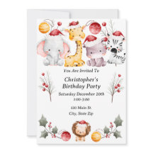 チャイルドクリスマスバースデーパーティー