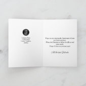 チャイルドスケッチオン冷蔵庫ハッピーハウスアヴァレザリー カード (内部)