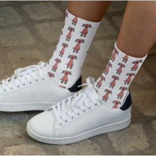 チャイルドスケッチキッドパーソナライズされたズ・アート ソックス