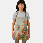 チャイルドズオールオーバープリントエプロン、中 エプロン (インサイチュ)