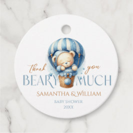 チャイルドズテディベアブルースカイバルーン フェイバータグ