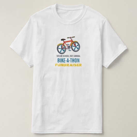 チャイルドズバイク、チャリティバイクアドソンイベント Tシャツ (デザイン正面)