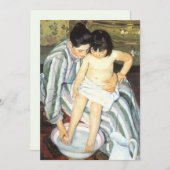 チャイルドズバスバイメアリーカッサットヴィンテージ印象派 (正面/裏面)