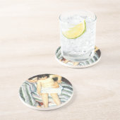 チャイルドズバスバイメアリーカッサットヴィンテージ印象派 コースター (側面)