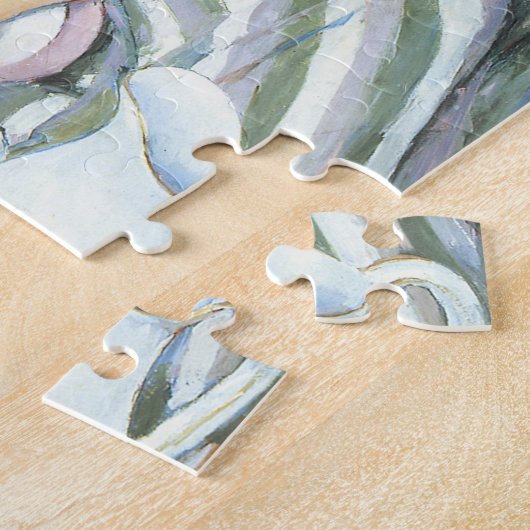 チャイルドズバスバイメアリーカッサットヴィンテージ印象派 ジグソーパズル (側面)