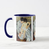 チャイルドズバスバイメアリーカッサットヴィンテージ印象派 マグカップ (左)