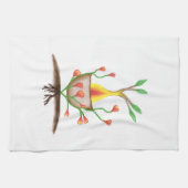 チャイルドズプラントアート キッチンタオル (横)