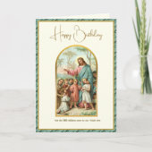 チャイルドズ宗教的誕生日イエス聖なる書物、 経典 カード (正面)