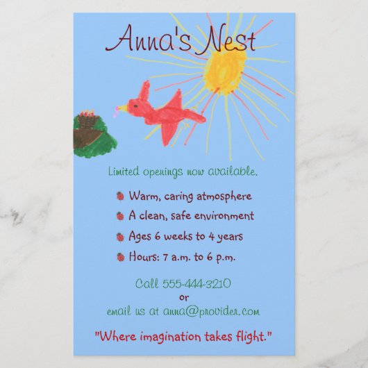 チャイルドチラ気にイヤー チラシ (正面)