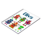 チャイルドノートパーソナライズされた ノートブック (左側)