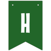 チャイルドハッピーバースデーベアカスタム バンティングフラッグ (第2の旗)