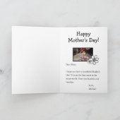 チャイルドハッピーマザーデイカラーリングブーケから カード (内部)