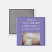 チャイルドバイブルの引用文磁石を鍛える マグネット (正面/裏面)