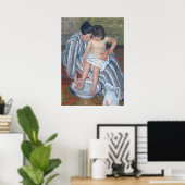 チャイルドバス1893年(キャンバス上油) ポスター (ホームオフィス)