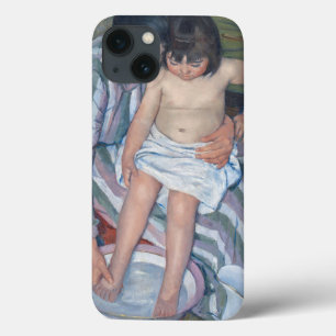 チャイルドバス1893年(キャンバス上油) iPhone 13ケース