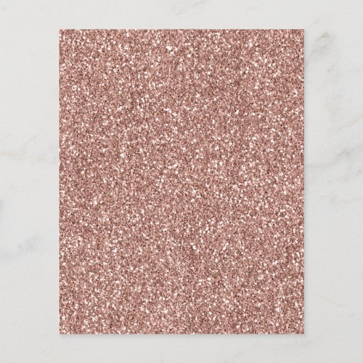 チャイルドバラ金ゴールドグリッターかわいらしユニコーンフローラ チラシ (裏面)