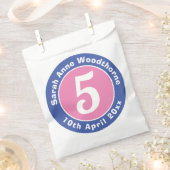 チャイルドバースデーパーティグディーバッグ フェイバーバッグ (クリップ留めされた状態)